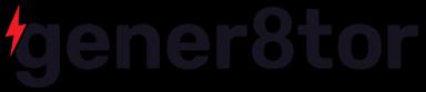 Gener8tor Logo